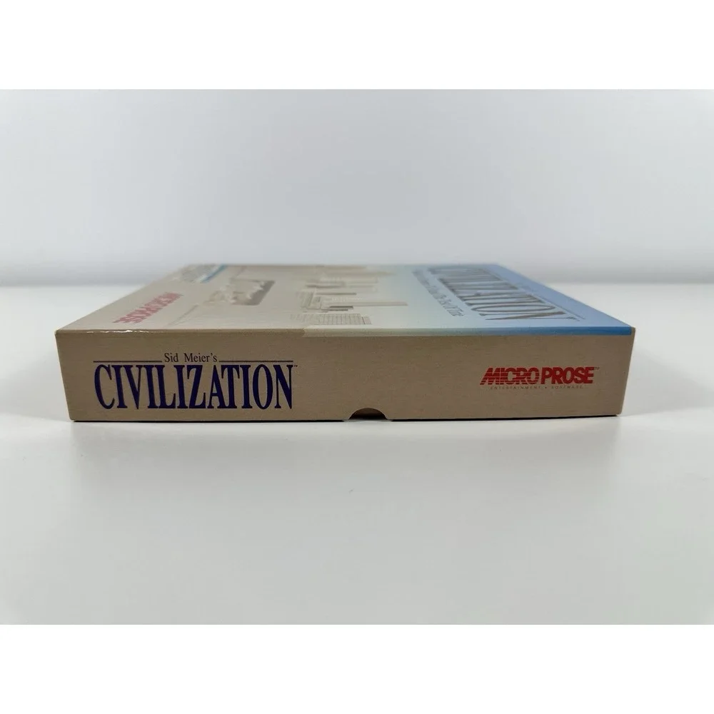 Sid Meier's Civilization 1991 PC IBM 3.5